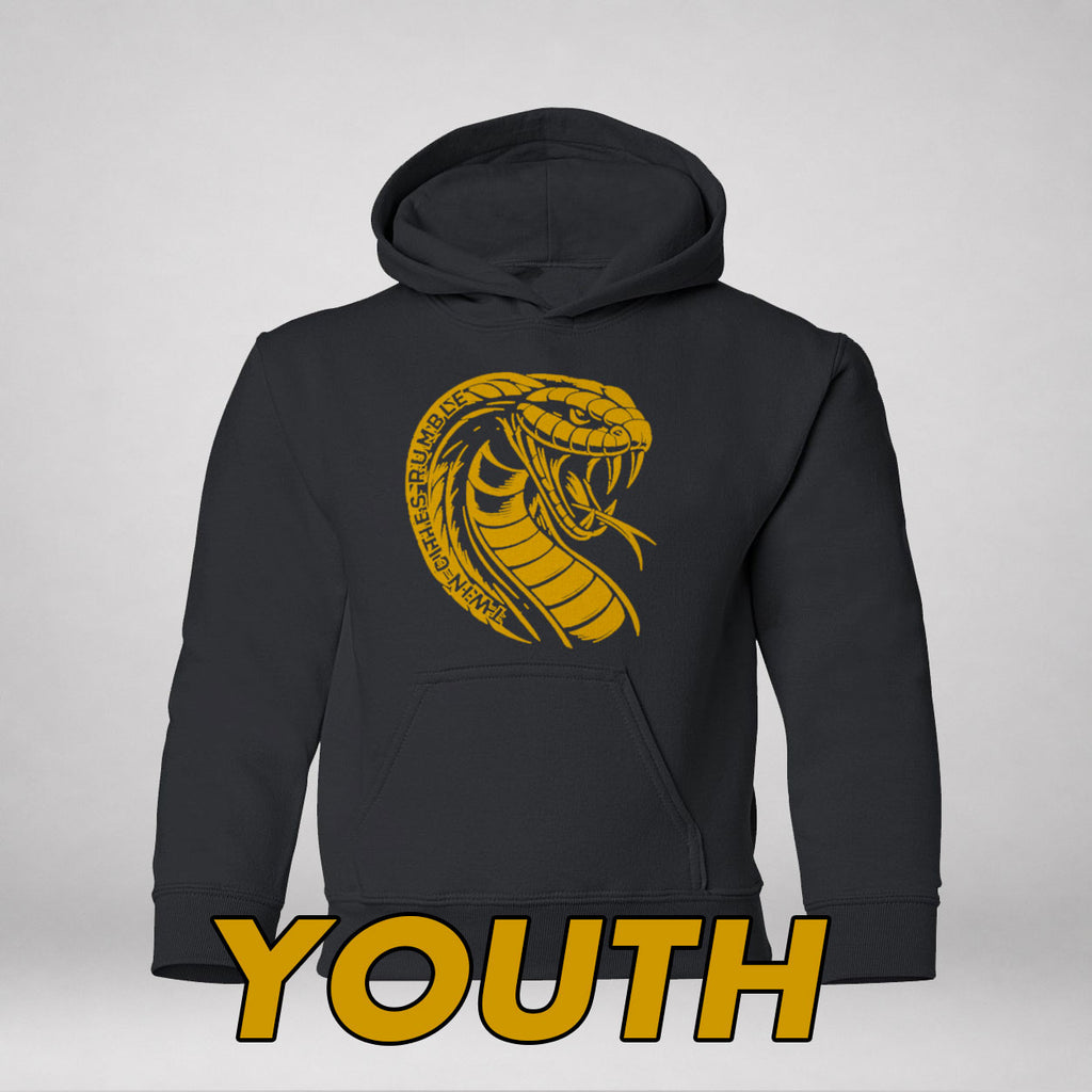 2026 TCR - Hoodie - Black - Gold Logo