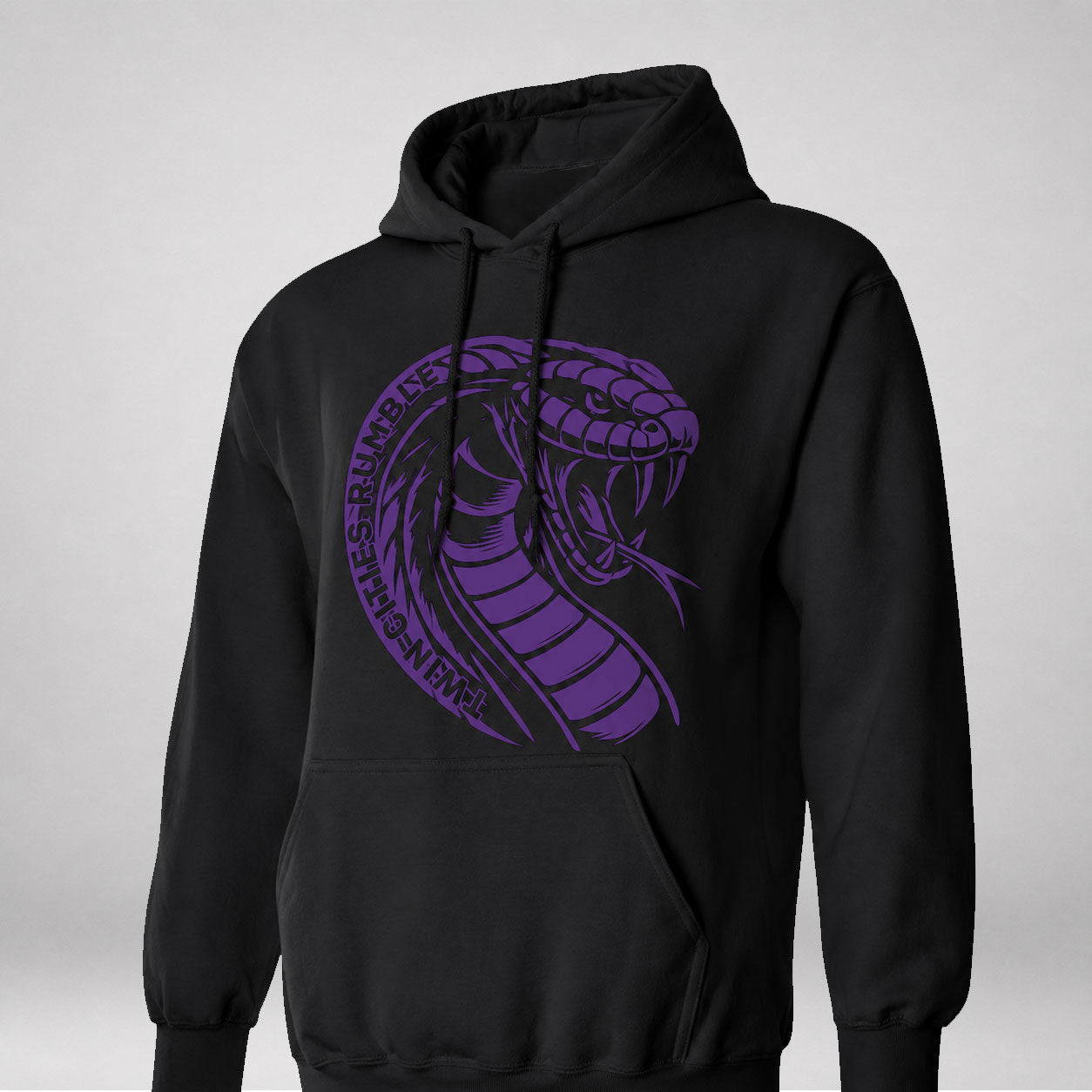2026 TCR - Hoodie - Black - Puprle Logo