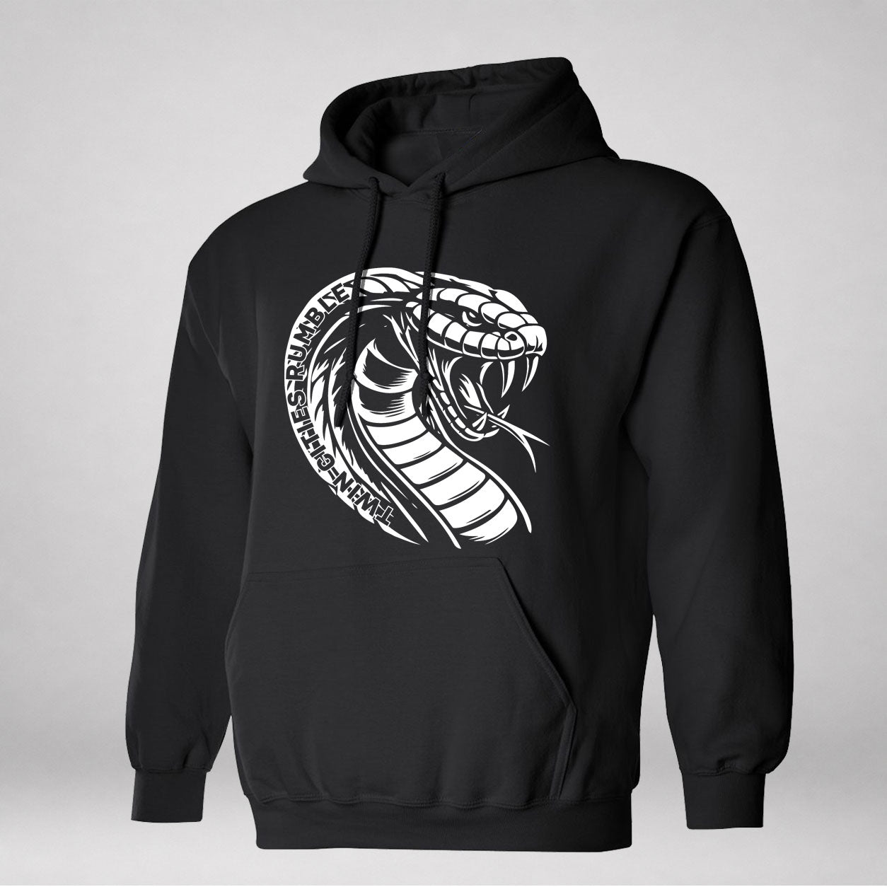 2026 TCR - Hoodie - Black - White Logo