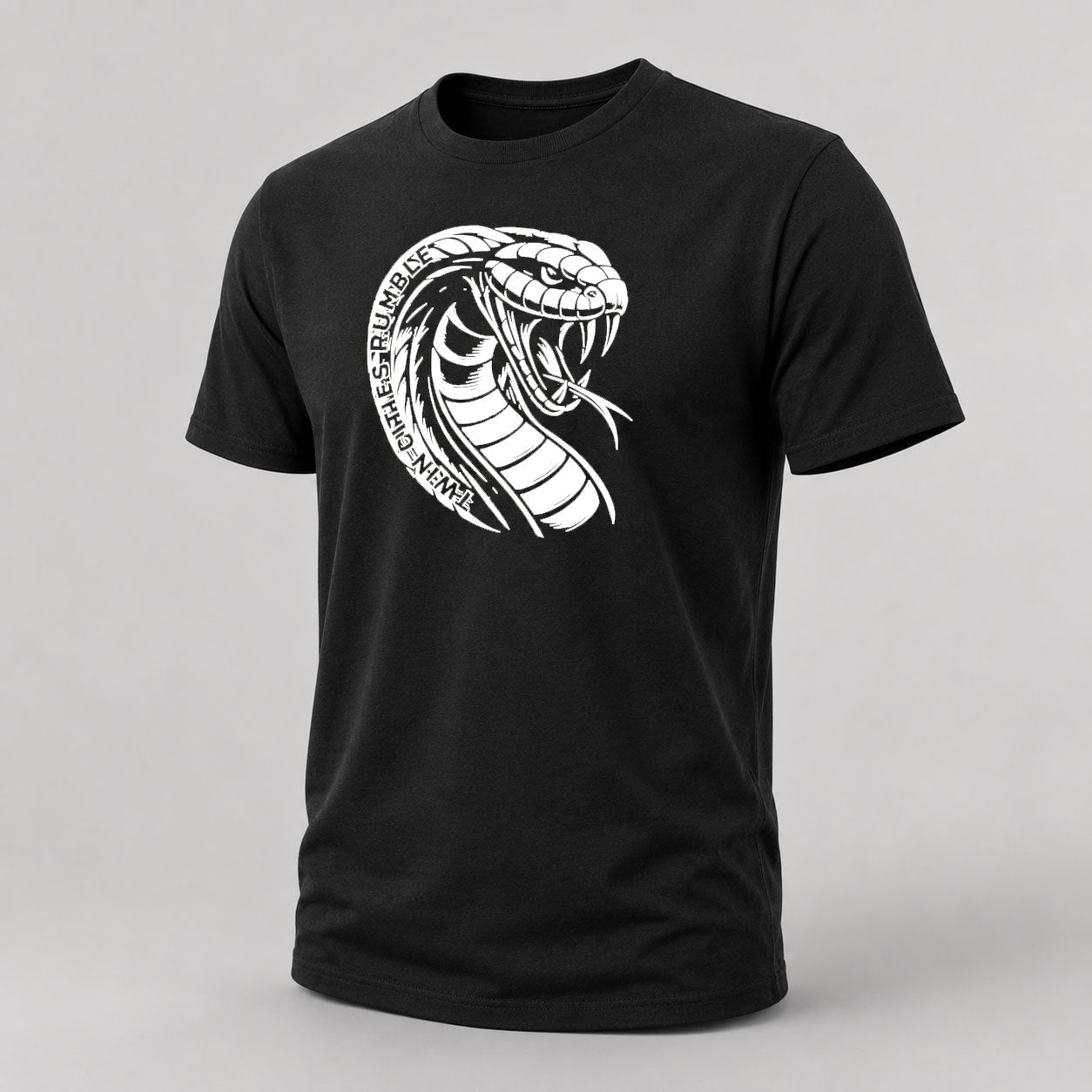 2026 TCR - T-Shirt - Black - White Logo