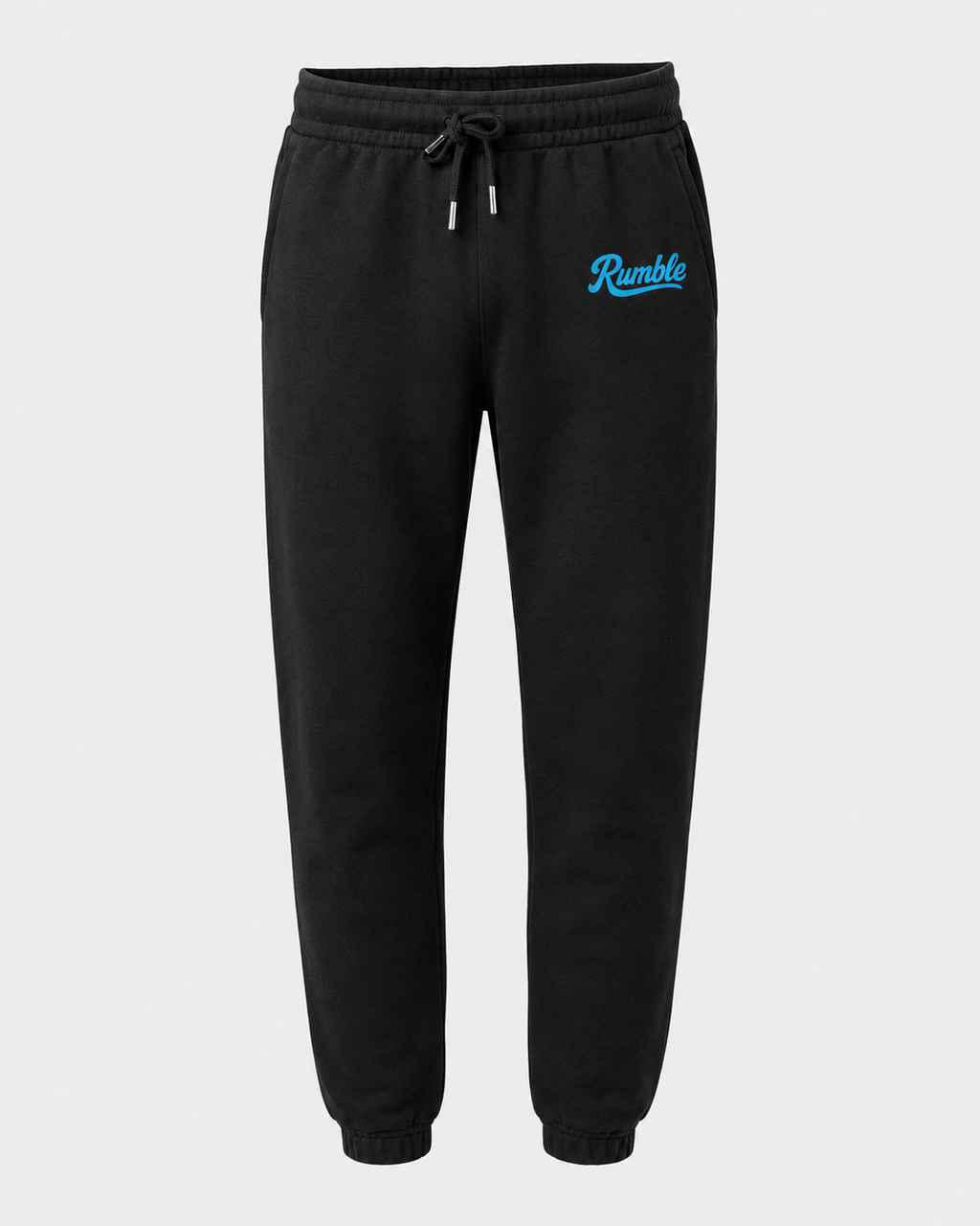 Rumble Signature Logo Joggers – Black & Blue