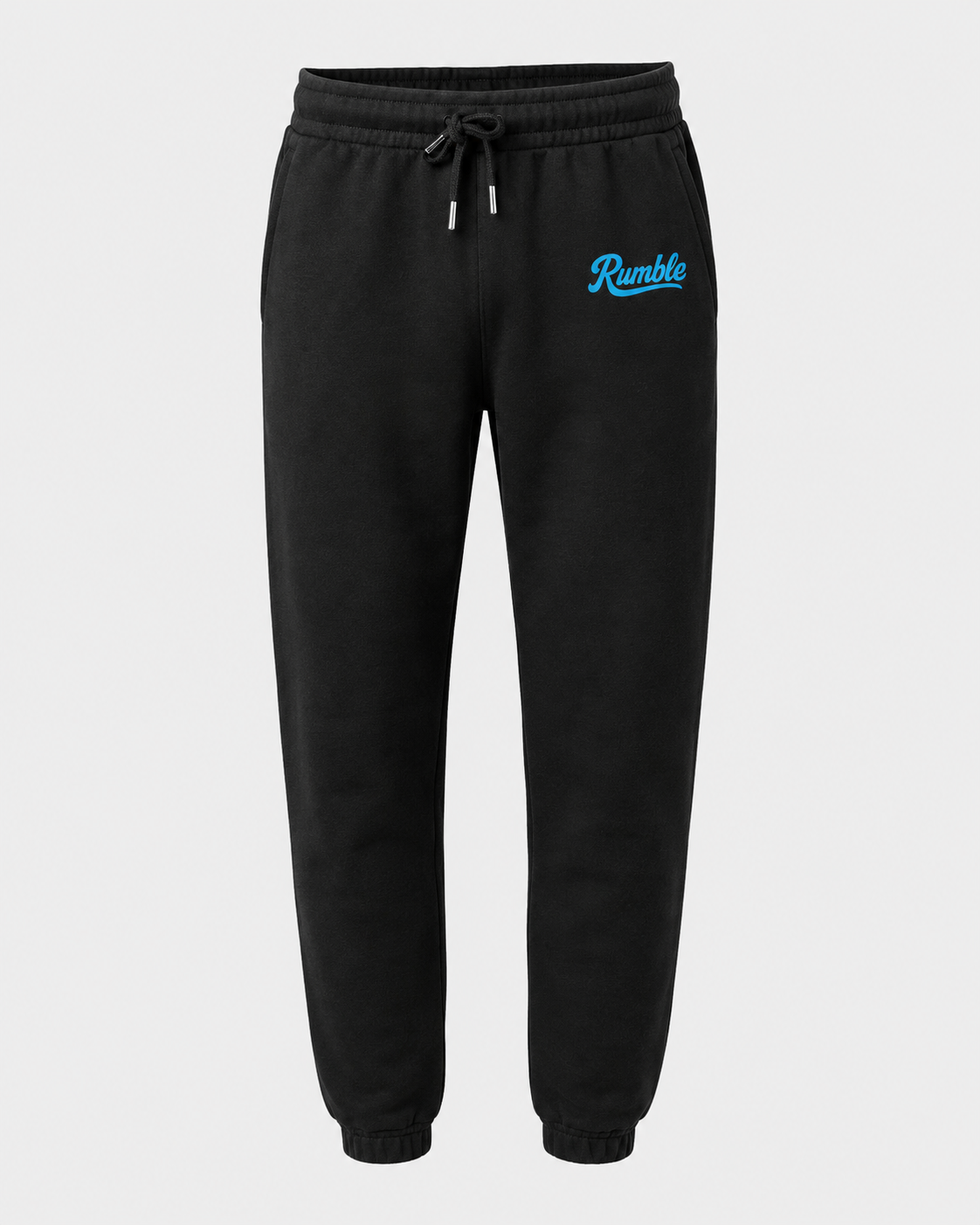 Rumble Signature Logo Joggers – Black & Blue