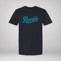 Rumble Apparel - Black with Blue Logo