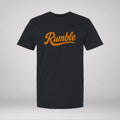 Rumble Apparel - Black with Orange Logo